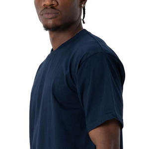 T-shirts pour hommes, coupe ample, style oversize, manches courtes, pour le sport, tissu respirant, léger, col rond - Product Image 3