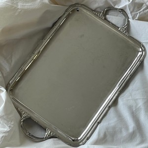 Plateau de service en métal, plat décoratif pour centre de table de mariage, matériel de restauration hôtelière, fabricant en gros, exportation Inde - Product Image 1
