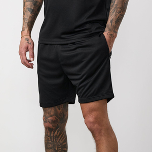 Shorts de basketball personnalisés pour hommes 100 % polyester, séchage rapide, respirants, grandes tailles, imprimés, coupe ample, vente en gros - Product Image 1