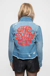 Dernière mode, prix abordable, veste en denim tricotée respirante pour femmes, vêtements décontractés, design tendance - Product Image 2