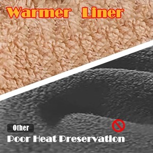 Wholesale Winter <b>Thermal</b> Ski Warm Leather Gloves Men <b>Women</b> Outdoor Sports UV Protection Waterproof Windproof Hand Grips Non-Slip - Product Image 2