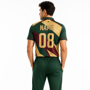 Wholesale Cheap Price Sports Wear <b>Cricket</b> Uniform Best Quality <b>Cricket</b> Uniform 100% Polyester <b>Cricket</b> Uniform - Product Image 5