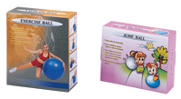 Ballon d'exercice ALLWINWIN EXB06 - Massage, entraînement, stabilité du tronc, grossesse, gym, équilibre