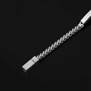 Handmade Seven Wonders <b>Bracelet</b> 18k WHITE Gold Chain Moissanite <b>Bracelet</b> Bangle Diamond <b>Bracelet</b> Gift for - Product Image 2