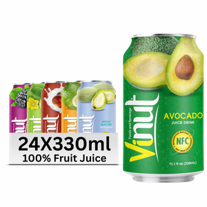 Vietnam 330ml Bebida de jugo de aguacate sin azúcar OEM/ODM Muestra gratis Precio de fábrica Etiqueta privada Bebida Otras bebidas - Product Image 1