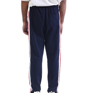 Men's Customized Sports Pants <b>Joggers</b> New Arrival Summer Street Wear <b>Slim</b> Fit Side Stripe Sweatpants Mid Waist 100% Cotton - Product Image 5