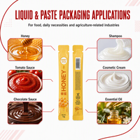 Machine d'emballage multi-voies pour sachets stick, machine de remplissage et de scellage de liquides visqueux