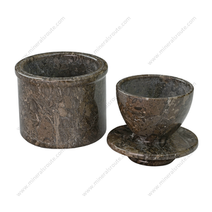 หินอ่อนแฟนซีขายดีที่สุด ผลิตจากหินธรรมชาติ สีน้ำตาลเข้ม รุ่นคอรัลบัตเตอร์คีปเปอร์ ราคาสมเหตุสมผล - Product Image 4