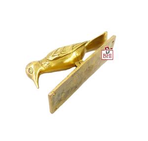 Aldaba de puerta de latón Carpinteros Acabado de latón pulido (170x55x70mm) Aldaba de puerta de latón y Aldabas de puerta Muchos otros diseños - Product Image 5