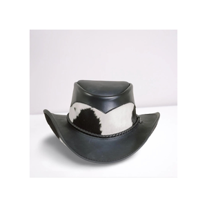 Durable Leather Outback Bush <b>Hat</b> Heavy Duty Horse Riding Cowboy <b>Hat</b> Outdoor Waterproof <b>Western</b> Cattleman <b>Hat</b> - Product Image 3