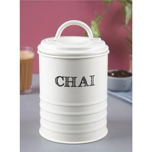 Luxury Cream Metal Bread Box Set with 3 <b>Kitchen</b> Canisters, Rose Gold Handle Sugar Tea Coffee <b>Storage</b> Bin, Modern Bread Bin 4pc - Product Image 6