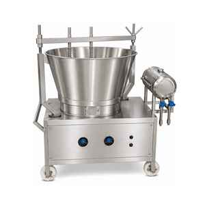 Machine automatique motorisée à faible bruit pour la fabrication de Khoya et Mawa, équipement de transformation laitière, capacité 100L, multi-tension (220V-500V) - Product Image 3