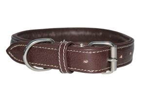 ปลอกคอสุนัขหนังแท้คุณภาพพรีเมียม ดีไซน์หรูหรา ทำมือ ผลิตโดย Divine International - Product Image 3