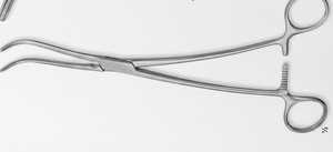 Pinces chirurgicales professionnelles DeBakey-Harken Vena Cava en acier inoxydable personnalisées OEM, 24,5 cm et 25,5 cm - Product Image 5