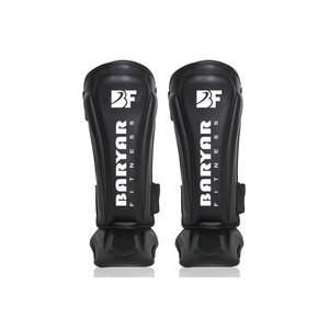 Protectores de Pierna y Tibia para Muay Thai y Kick Boxing Hechos a Medida, Protección Profesional de Cuero PU, Diseño Personalizado con su Propio Logotipo - Product Image 6