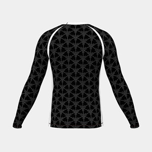 Men's Short Sleeve MMA Rash Guard BJJ Compression Top Approved <b>Grappling</b> Training Wear USA Europe Wholesale Market - Product Image 3