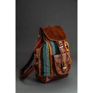LW Handcrafted Genuine Leather High Quality <b>Backpack</b> Unisex Trending <b>Backpack</b> Multi Color Different <b>Compartment</b> - Product Image 2