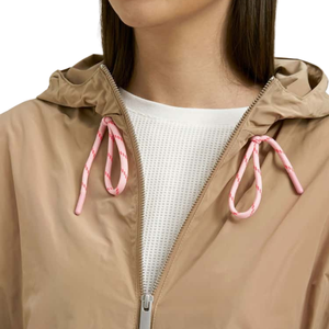Wholesale Women's Full Zip Windbreaker <b>Hoodie</b> Jacket for Sports and Casual Wear - Product Image 5