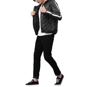 Nouveau Designer Premium vente chaude veste pour hommes hiver noir coupe-vent extérieur rembourré bulle manteau bouffant Softshell veste pantalon - Product Image 2