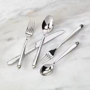 Luxury Dining Stainless Steel Cutlery Set Sleek <b>Flatware</b> Collection for Modern Table Styling and Elegant Kitchen Experience - Product Image 5