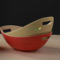 Ensemble de bols à soupe en bambou jetables durables et écologiques Produit en bois personnalisable pour usage alimentaire commercial Fabriqué au Vietnam Fabricant