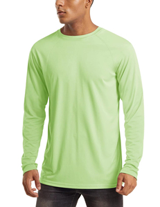 Custom Men Long Sleeve T Shirt Blank Casual Sport Workout Top Plain Navy Blue <b>Athletic</b> Shirt - Product Image 3