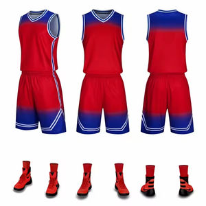 Uniformes de Baloncesto 100% Poliéster Unisex, Jersey y Pantalones Cortos Transpirables, Logotipo Personalizado por Sublimación, Uniformes de Baloncesto para Equipos - Product Image 5