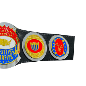 Ceinture de champion de lutte poids lourd des États-Unis, ceinture de titre de lutte personnalisée de haute qualité, objet de collection exclusif pour les amateurs de sport - Product Image 3