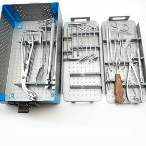 Kit d'instruments de clouage du tibia réutilisable – Collection d'instruments chirurgicaux orthopédiques pour l'insertion de clous intramédullaires et le traitement des fractures - Product Image 1