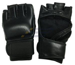 Gants de boxe MMA pour adultes entièrement personnalisables en couleur, avec fermeture, en cuir PU respirant et anti-humidité pour l'entraînement aux arts martiaux - Product Image 3
