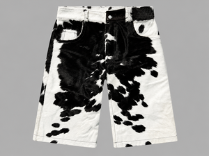Shorts de Poliéster/Nylon con Cuero Acolchado y Pelo de Vaca, Transpirables y Ecológicos, de Alta Calidad para Mujer, Invierno - Product Image 3