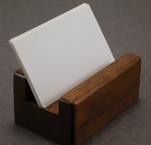 Wholesale Supplier Wood Business <b>Card</b> Display Stand for Office Organizer Crafts <b>Table</b> Ornaments Calendar Base <b>Card</b> Holder - Product Image 5