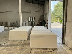 Losas de Revestimiento para Escaleras de Mármol Natural de Vietnam, Ecológicas, Impermeables y Duraderas, para Uso en Villas y Apartamentos, Aplicaciones Interiores y Exteriores - Product Image 4