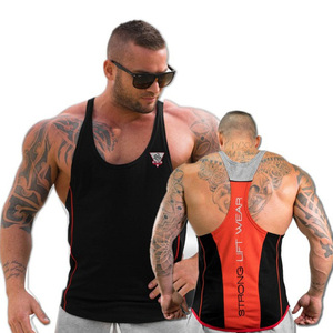 Hommes musculation débardeur gymnases Fitness chemise sans manches 2021 nouveau mâle coton vêtements mode Singlet gilet maillot de corps Hombre- - Product Image 5
