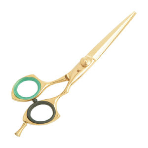 Tijeras de Barbero Plegables Profesionales de Alta Calidad, Ligeras, Recubiertas de Papel Tricolor, Acero con Alto Contenido de Carbono, Logotipo Personalizado - Product Image 1