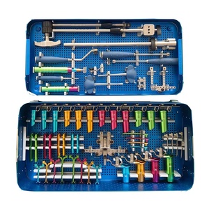 Juego de Retractores Tubulares, Sistema de Instrumentos Quirúrgicos para Cirugía Ortopédica Mínimamente Invasiva de Columna Vertebral y Cirugía de Disco Lumbar - Product Image 1