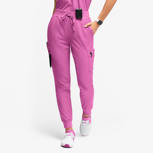 Women's <b>Summer</b> Cargo Jogger Pants Anti-Wrinkle Flat Casual Bottoms Travel-Ready Comfort <b>Trousers</b> Regular Fit Fashionwear - Product Image 3