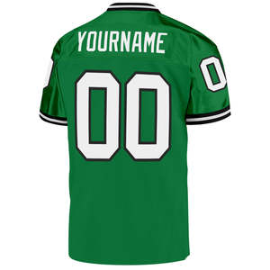 Camiseta de Fútbol Americano Personalizada con Transferencia Térmica, Nombre del Equipo y Número Bordados, Malla de Poliéster, Tallas Grandes - Product Image 3