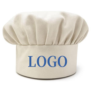 Gorro de Chef Unisex de Nuevo Diseño en Poliéster y Algodón, Accesorios de Uniforme para Camarero, Logotipo Personalizado, Tallas Personalizadas, Uso en Restaurantes, Tejido - Product Image 1