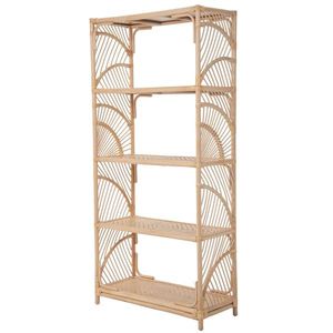 Creative Design Rattan Shelving Tall Room <b>Storage</b> Organizer Durable Hand Crafted <b>Wicker</b> Plant Stand Home Decorative <b>Unit</b> - Product Image 2