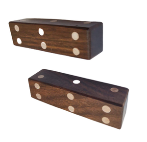 Ensemble de dés en bois faits à la main pour les jeux de rôle sur plateau, qualité supérieure, dés polyédriques DnD, cadeau naturel et unique pour les joueurs - Product Image 3