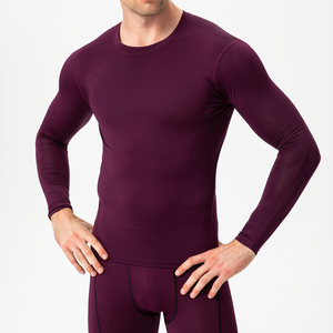 Prix de gros usine Ensemble de survêtement de compression pour hommes, sur mesure, pour fitness, entraînement, athlétisme et course à pied - Product Image 1