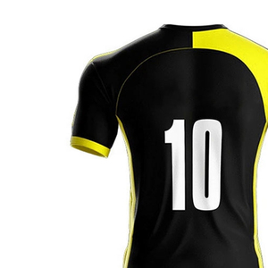 Nouveau design, maillots et shorts de football respirants à séchage rapide, sublimation, 100% polyester, tenue d'équipe personnalisée, uniforme de football - Product Image 5
