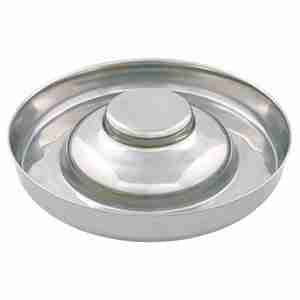 Ciotola per Cuccioli in Acciaio Inox Junior 4 L/ 38 cm Ciotole e Mangiatoie per Animali - Product Image 1