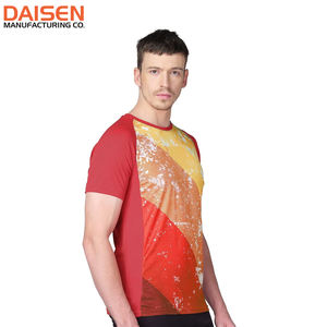 Camiseta Personalizada para Hombre, 100% Algodón, Manga Corta, Cuello Redondo, Corte Ajustado Informal, Venta al Por Mayor, OEM, ODM, Logotipo Personalizado - Product Image 6