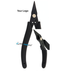 Alicates de corte combinados de fábrica, de acero inoxidable, para cortar, dar forma, abrir, cerrar y doblar alambre. Herramienta personalizada. - Product Image 3