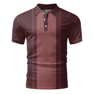 Polo décontracté d'été pour homme, personnalisé avec broderie et impression, vente en gros OEM, anti-plis, tricoté 100% coton, manches courtes, avec poche - Product Image 4
