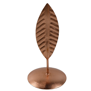 Décoration de Noël dorée pour la maison, design en métal en forme de feuille avec finition colorée, idéal pour la décoration festive, design personnalisé - Product Image 4