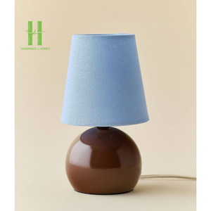 Lampe de table en laque, vente en gros d'usine du Vietnam, décoration intérieure, base en bois, conception OEM, emballage personnalisé, chambre méditerranéenne - Product Image 6
