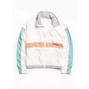 OEM Wholesale <b>Canvas</b> Windbreaker Jacket for Men-Hooded Quick Dry Breathable | Custom Logo <b>Packing</b> | All Sizes Available - Product Image 1